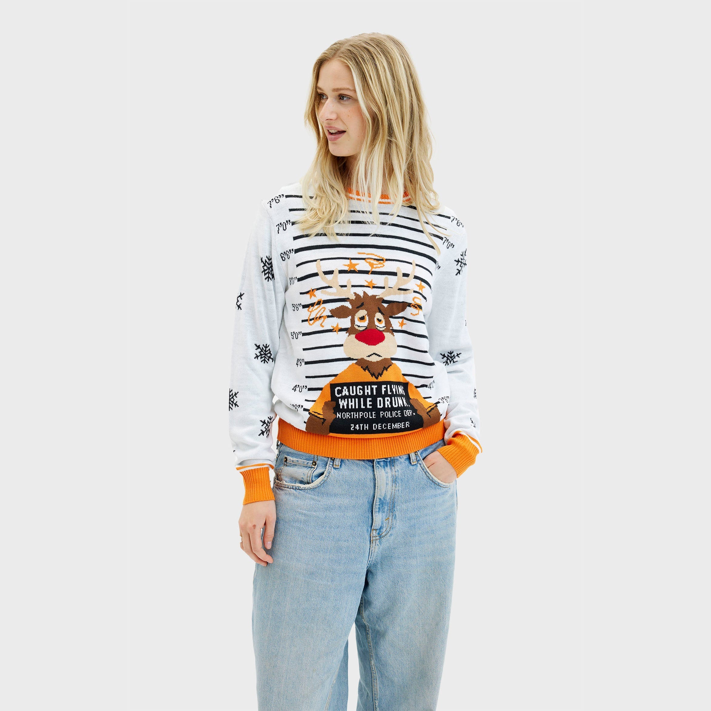 Criminal Rudolph weihnachtspullover - Damen